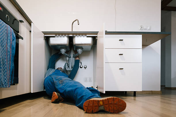 Professional Plumbing technician working in Cedar Bluff, AL